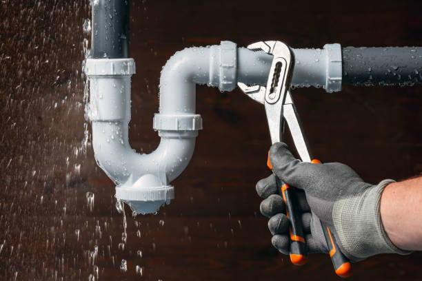 Professional Plumbing technician working in Dania, FL